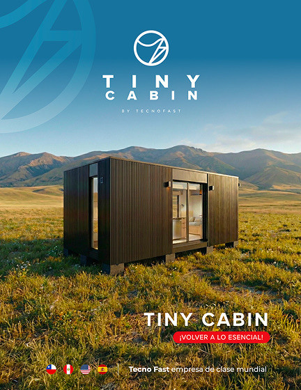 Portada del catálogo Tiny Cabin 2026